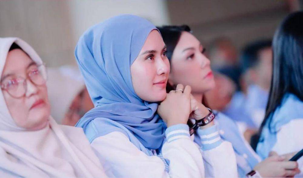 potret Syahnaz dukung Jeje di debat Pilbup (instagram.com/ritchieismail)