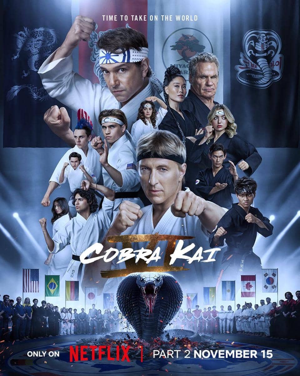 poster serial Cobra Kai season 6 (dok. Netflix/Cobra Kai)