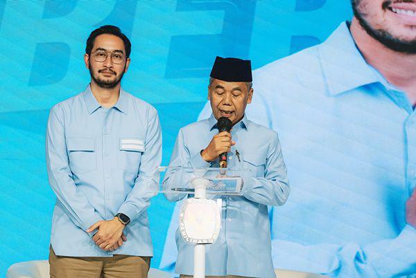 7 Potret Jeje di Debat Perdana Pilbup Kabupaten Bandung Barat