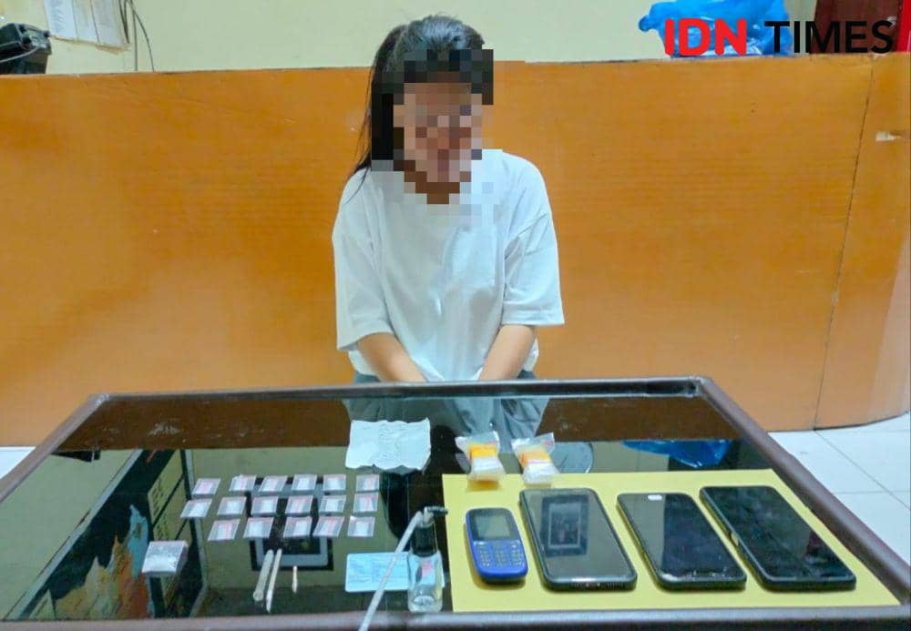 IRT Tertangkap Tangan Menjual 18 Paket Sabu di Bima