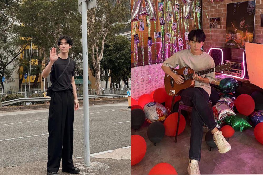 7 Inspirasi Outfit Plain Shirt ala War Wanarat, Auto Stand Out!