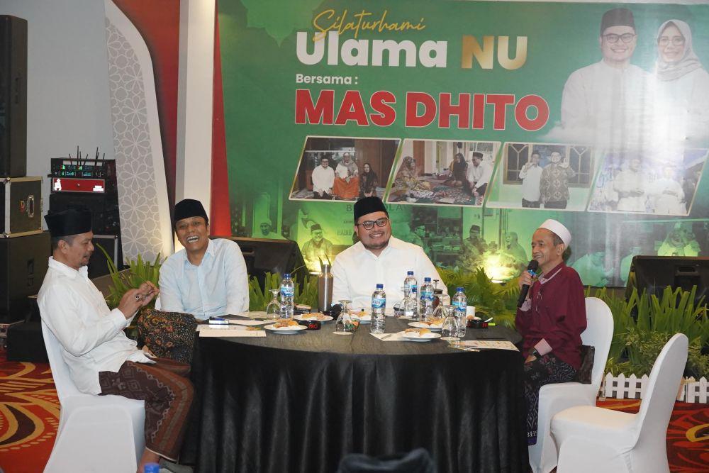 Gus Muhdzor Kapu dan Ulama Besar di Kediri Siap Mendukung Dhito-Dewi