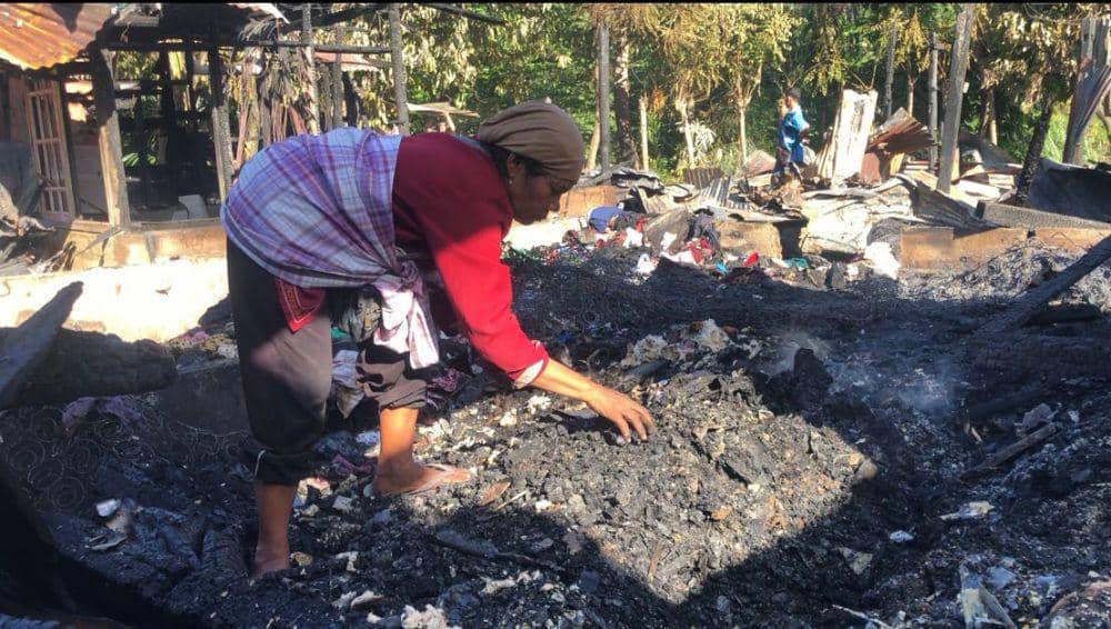 Korban Kebakaran di Padang: Harusnya Saya di Pesta Pernikahan Cucu