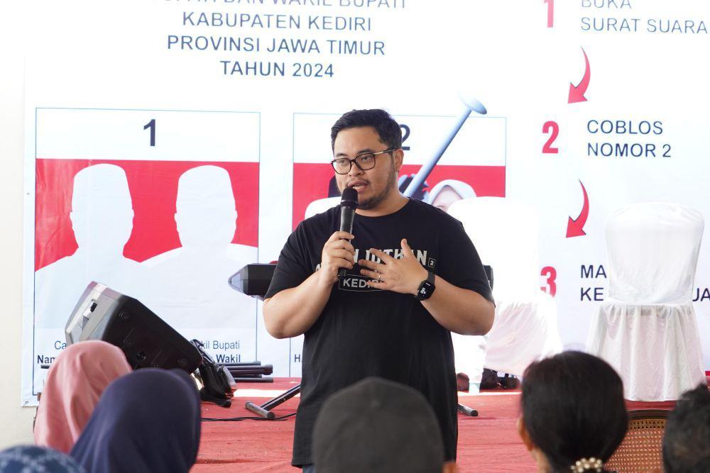 Hari Santri Nasional, Mas Dhito Dorong Kemandirian Santri