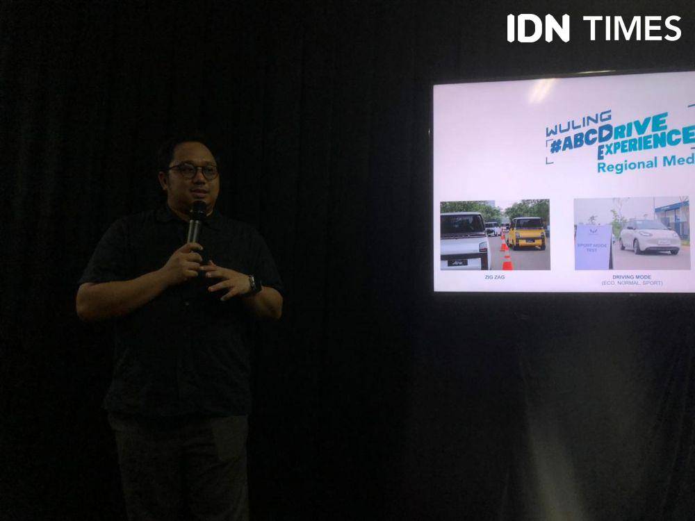 Pengenalan dan tes berkendara mobil listrik Wuling (IDN Times/Rangga Erfizal)