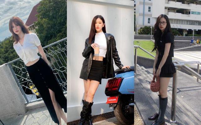 8 Padu Padan Rok Hitam ala Jane Ramida, Stylish dipandang!