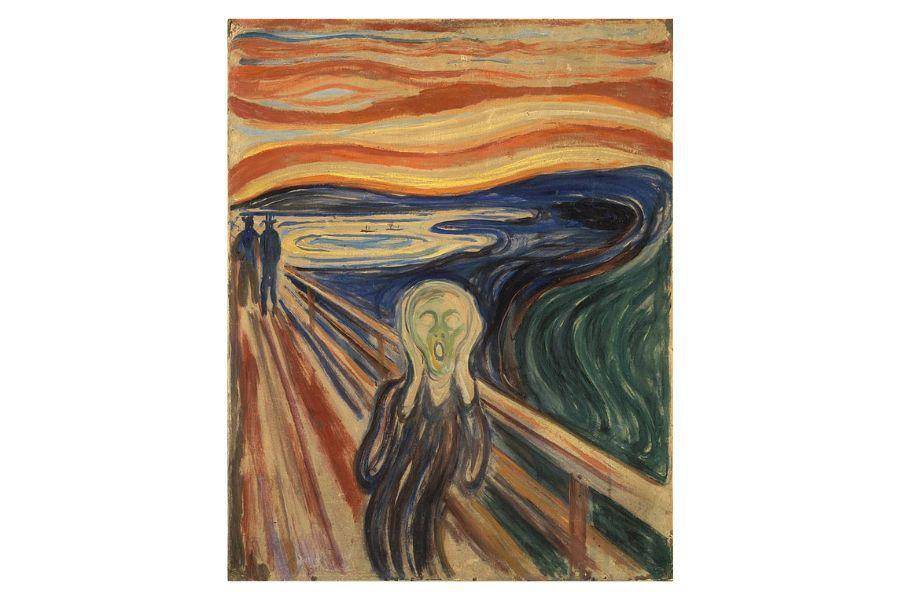 luksian The Scream (dok. Edvard Munch)