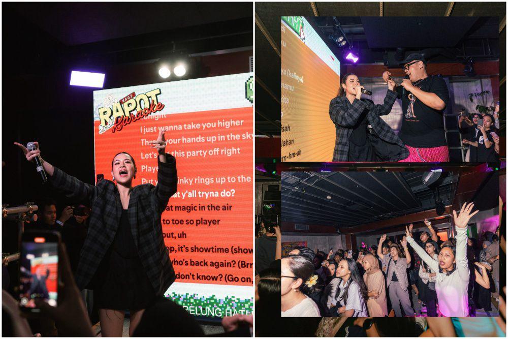 9 Potret Raisa Adriana ajak Fans Karaokean, Seru Banget!