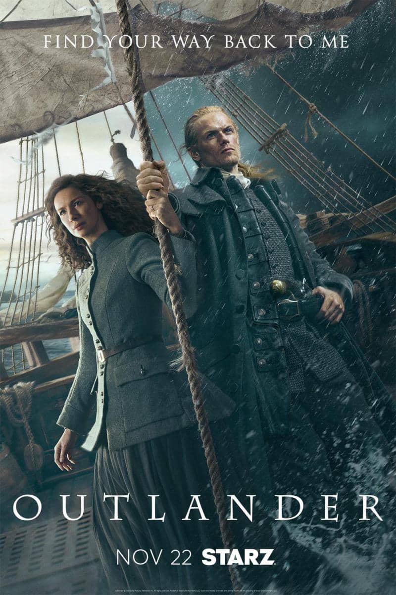 poster serial Outlander season 7 (dok. Netflix/Outlander)