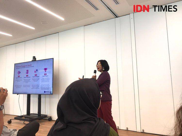 Sawitri, Country Marketing Head Indonesia - Jobstreet by SEEK. 29 Oktober 2024 (IDN Times/Hani Safanja)
