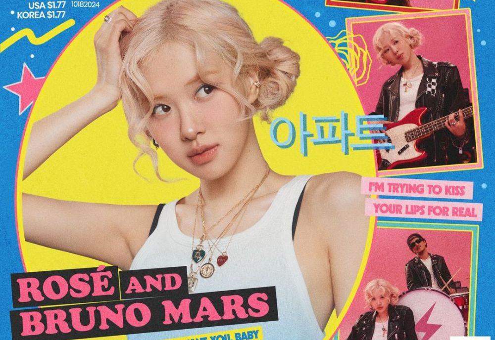 7 Prestasi Lagu 'APT' Rose BLACKPINK dan Bruno Mars, Cetak Sejarah!