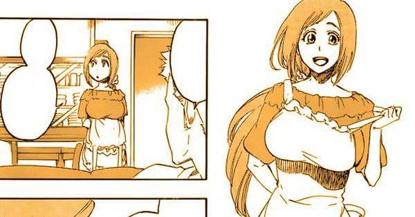 Ichigo dan Orihime yang telah menikah ( Dok. Shueisha / Bleach )