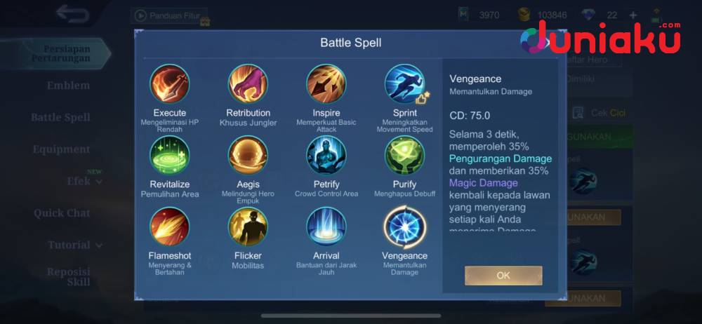 Build Cici Tersakit 2025 - Battle spell Cici tersakit 2025