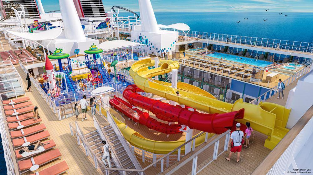 8 Potret Area Disney Cruise Line Singapore, bak di Negeri Dongeng