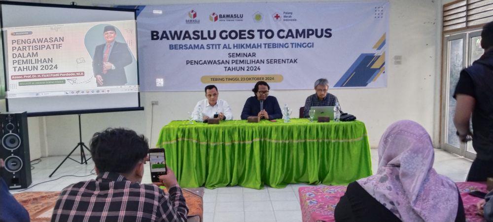 Bawaslu Kota Tebing Tinggi Goes To Campus