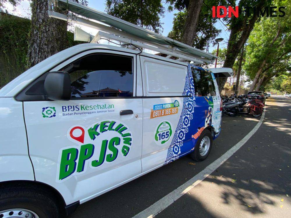 Mobil layanan BPJS Kesehatan Keliling. (IDN Times/Yuko Utami)
