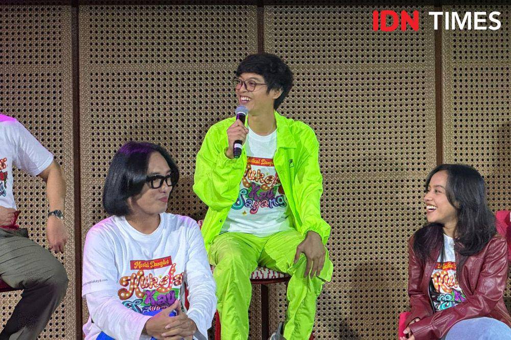 Tim produksi dan cast teater musikal 'Kukejar Kau Sayang' (IDN Times/Elizabeth Chiquita)