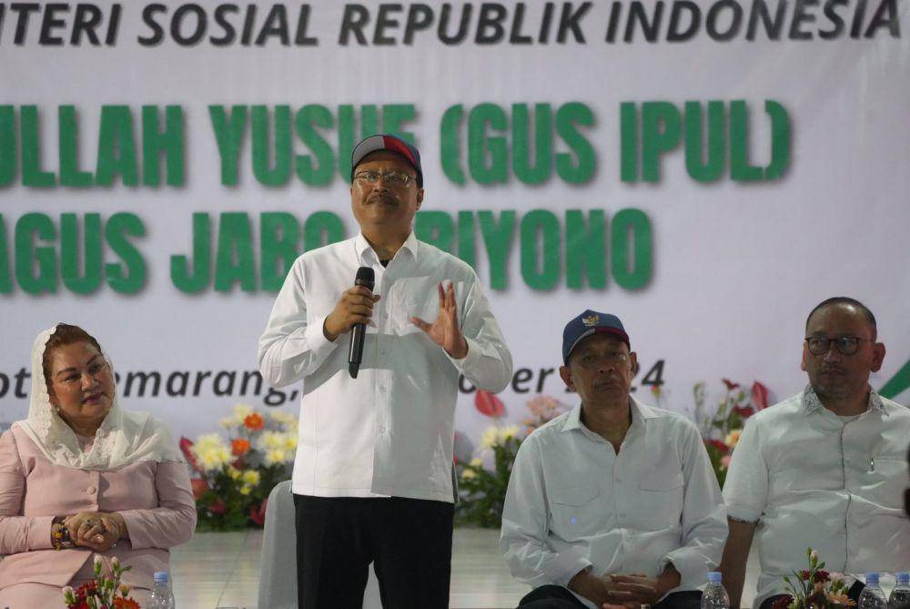 Menteri Sosial, Saifullah Yusuf berkunjung ke Semarang (dok. Kemensos)