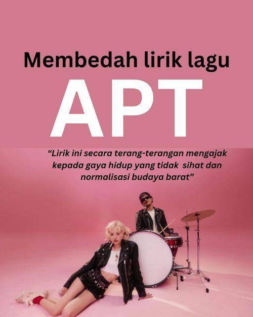 kontroversi lagu "APT." yang disebut dilarang di Malaysia (Sports Kyeonghyang via naver.com)