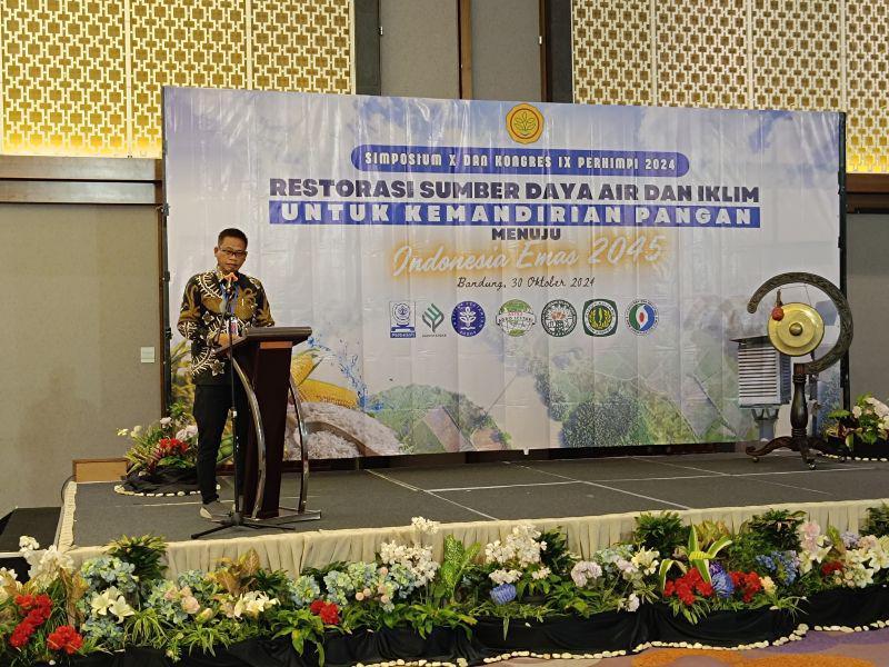 Mentan Amran Minta Restorasi Sumber Daya Air Digenjot untuk Pertanian