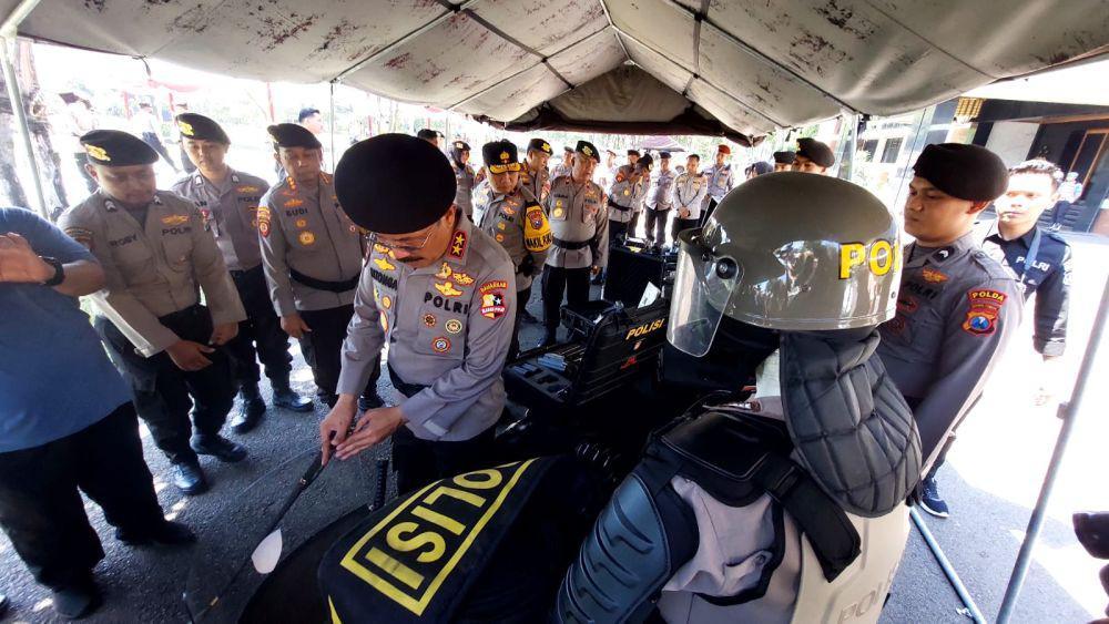 780 Polisi Amankan Lokasi Debat Kedua Pilgub Jatim 2024