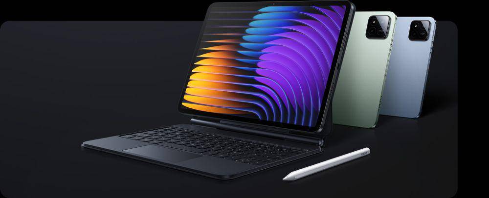 Xiaomi Pad 7 dan Pad 7 Pro dengan aksesori keyboard dan stylus pen (mi.com)Xiaomi Pad 7 dan Pad 7 Pro dengan aksesori keyboard dan stylus pen (mi.com)