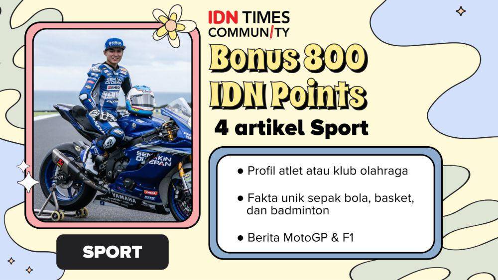 Kumpulan bonus IDN Points IDN Times Community (IDN Times/Sukma Mardya Shakti)