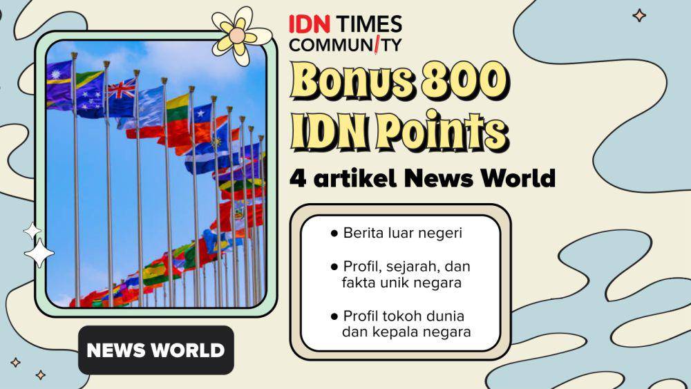 Kumpulan bonus IDN Points IDN Times Community (IDN Times/Sukma Mardya Shakti)