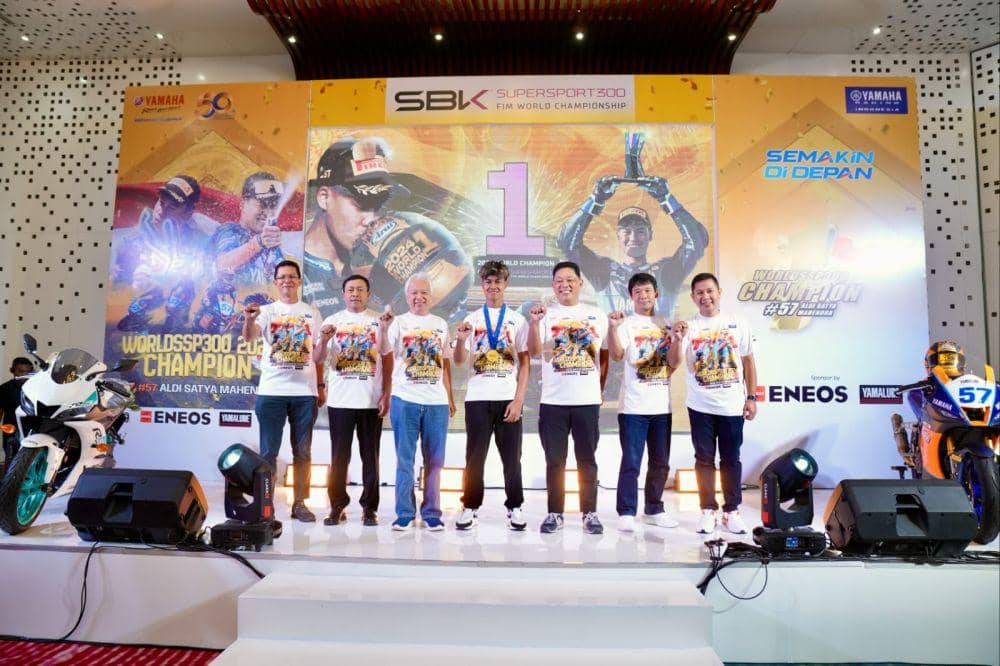 Jadi Sponsor Utama, Eneos Rayakan Keberhasilan Aldi Satya Mahendra