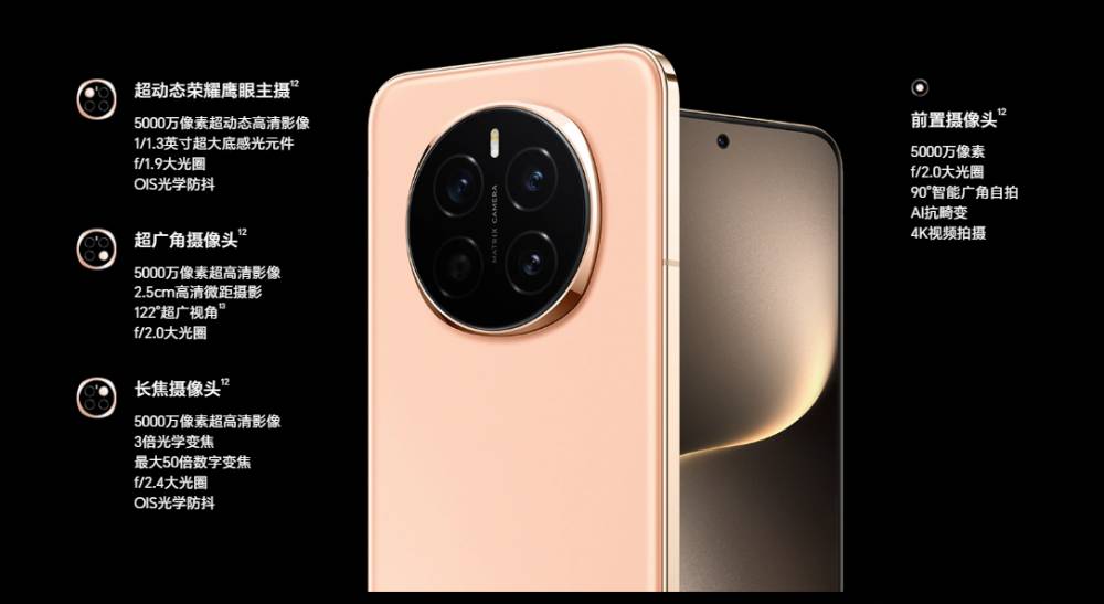 infografik kamera HONOR Magic7 (honor.com)