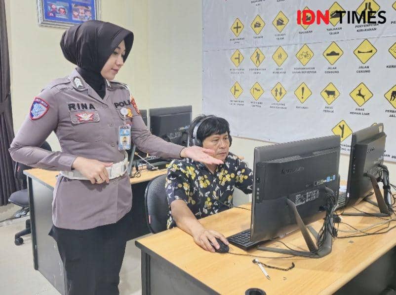 Pelayanan SIM di Polresta Bandar Lampung. (IDN Times/Tama Yudha Wiguna).