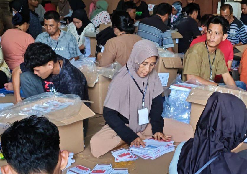 KPU Lampung Kekurangan 56 Ribu Suara Suara Pilkada Serentak 2024