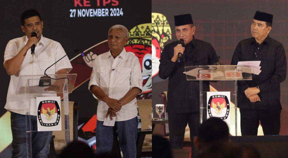 Malam ini Debat Kedua Pilkada Sumut, Ini Tema dan Link Streamingnya