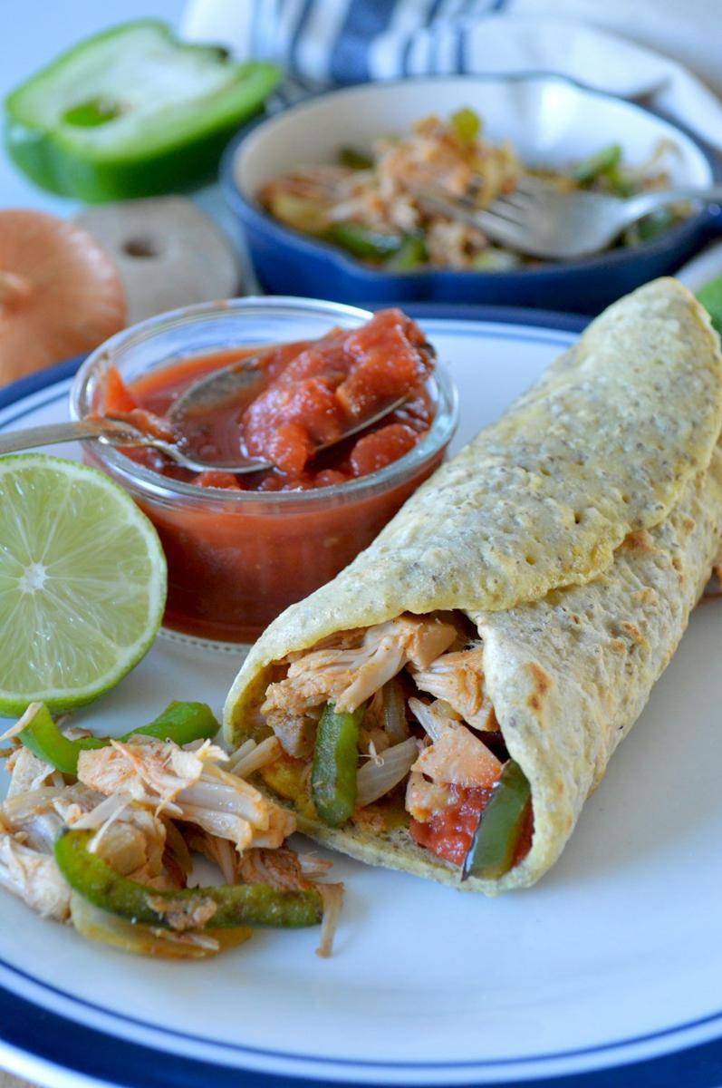ilustrasi chicken fajitas (unsplash.com/Nadine Primeau)