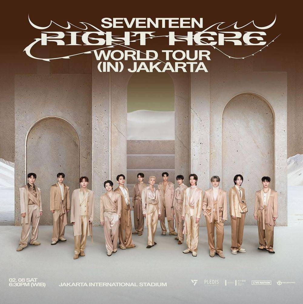 harga tiket SEVENTEEN Right Here in Jakarta (instagram.com/mecimapro)