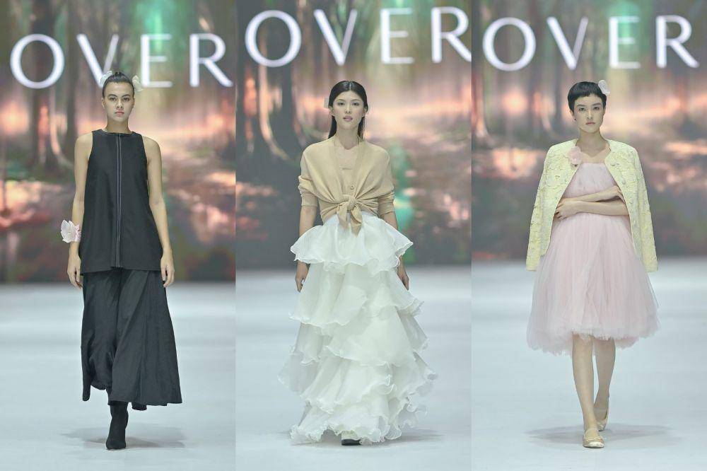 Koleksi NOVERE di JFW 2025. (dok. Jakarta Fashion Week/Dandy Hendrata)