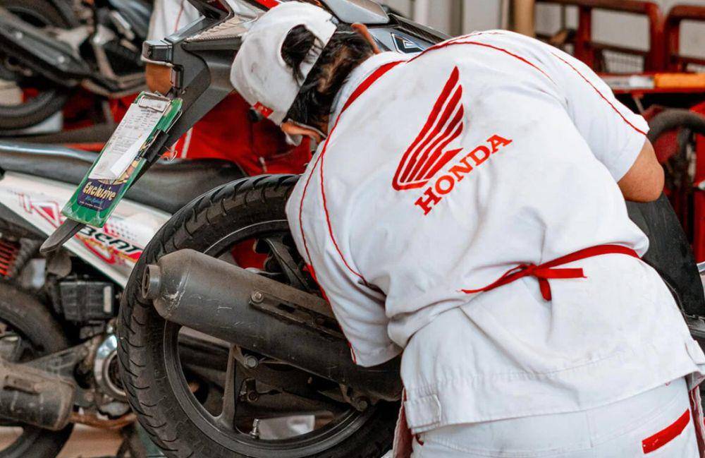 Ilustrasi bengkel motor (wahanahonda.com)