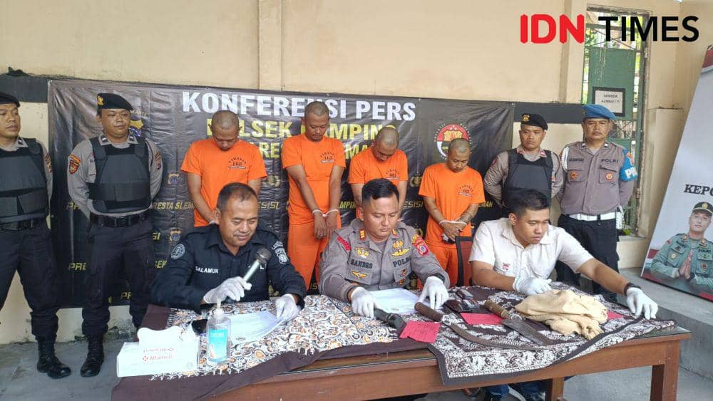 Polisi Sleman Tangkap Tersangka Pelaku Pembacokan Peserta Tes CPNS
