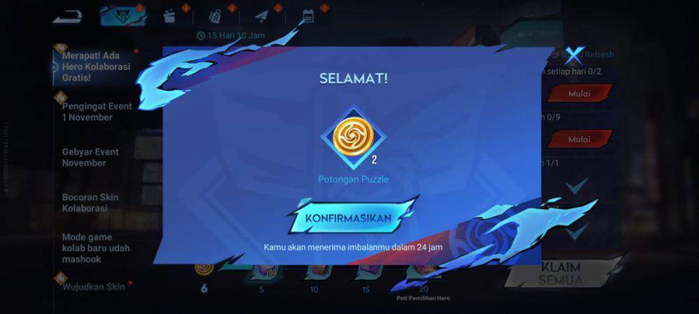 event Hero Kolaborasi Gratis di Honor of Kings (dok. TiMi Studio Group/Honor of Kings)