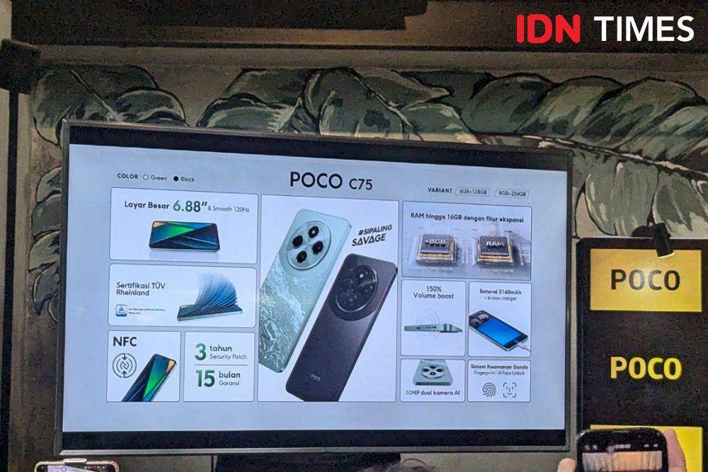 POCO C75 (IDN Times/Misrohatun)