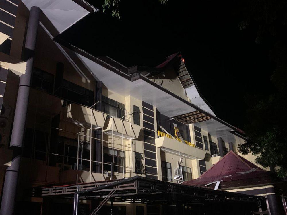 Kebakaran Kantor Polda Gorontalo, 28 Tahanan Dievakuasi