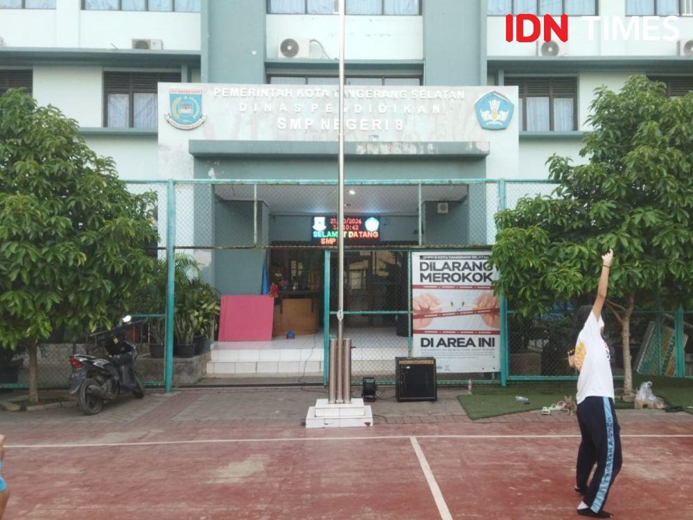 Meski Kasus Cacar Air Menurun, SMPN 8 Tangsel Masih Terapkan PJJ
