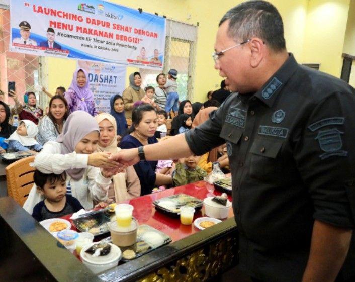 Palembang Target Stunting Turun 14 Persen dari Dapur Sehat