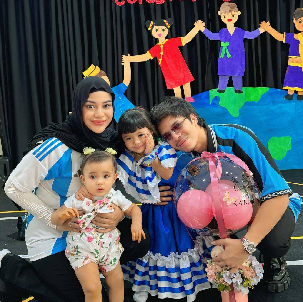 potret Ameena pentas di sekolah (instagram.com/attahalilintar)
