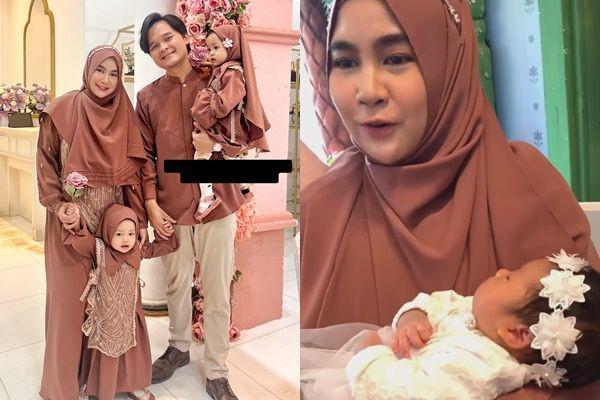 7 Potret Akikah Anak Anisa Rahma Eks Cherrybelle, Dipuji Mirip Ibunya