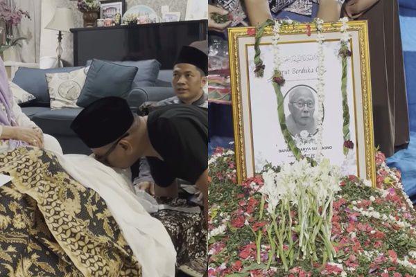 Momen Pemakaman Ayah Uya Kuya, Dilepas Haru oleh Keluarga