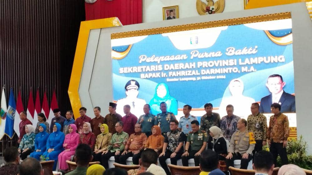 Sekdaprov Pensiun, Pj Gubernur Lampung: Besok Sudah Ada Pengganti
