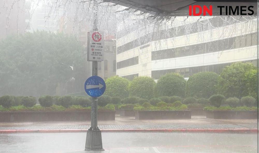 10 Foto Kota Taipei saat Dihantam Badai Kong-rey, Terbesar Sejak 1996