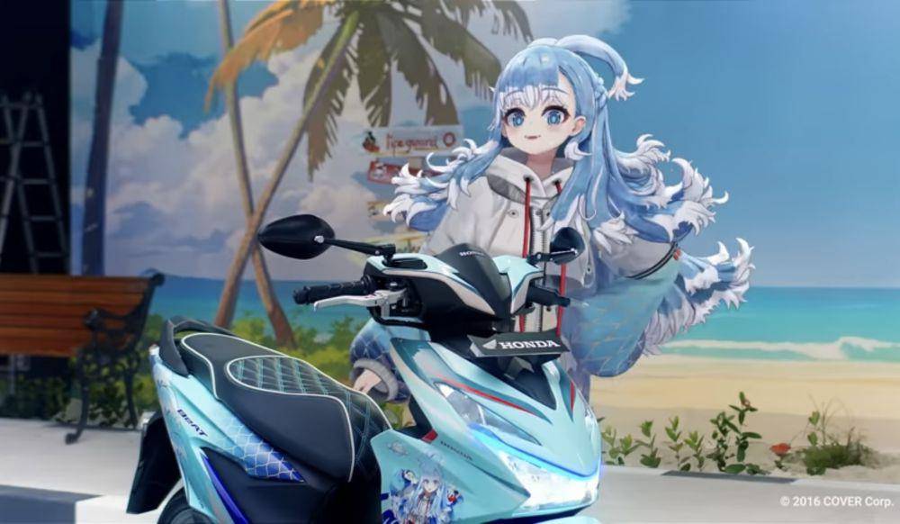 Dihadirkan juga klub virtual BeAT Aeru (Honda)