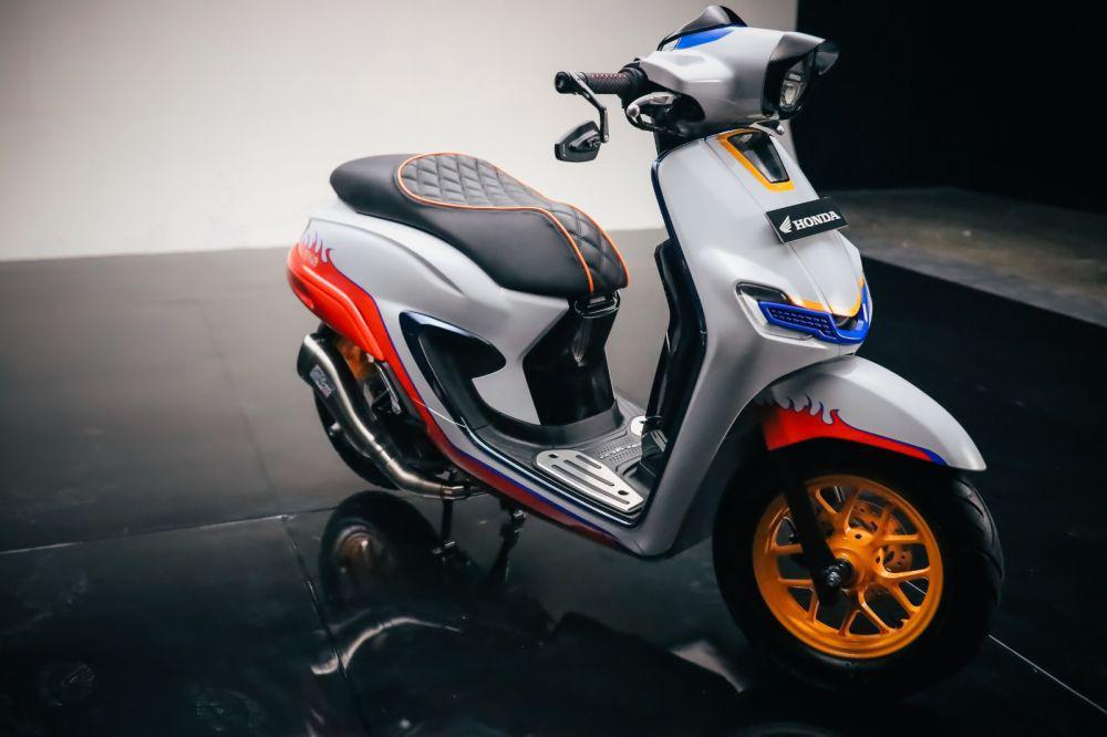 Wuih, Honda Stylo Dimodif untuk Edukasi Buta Warna